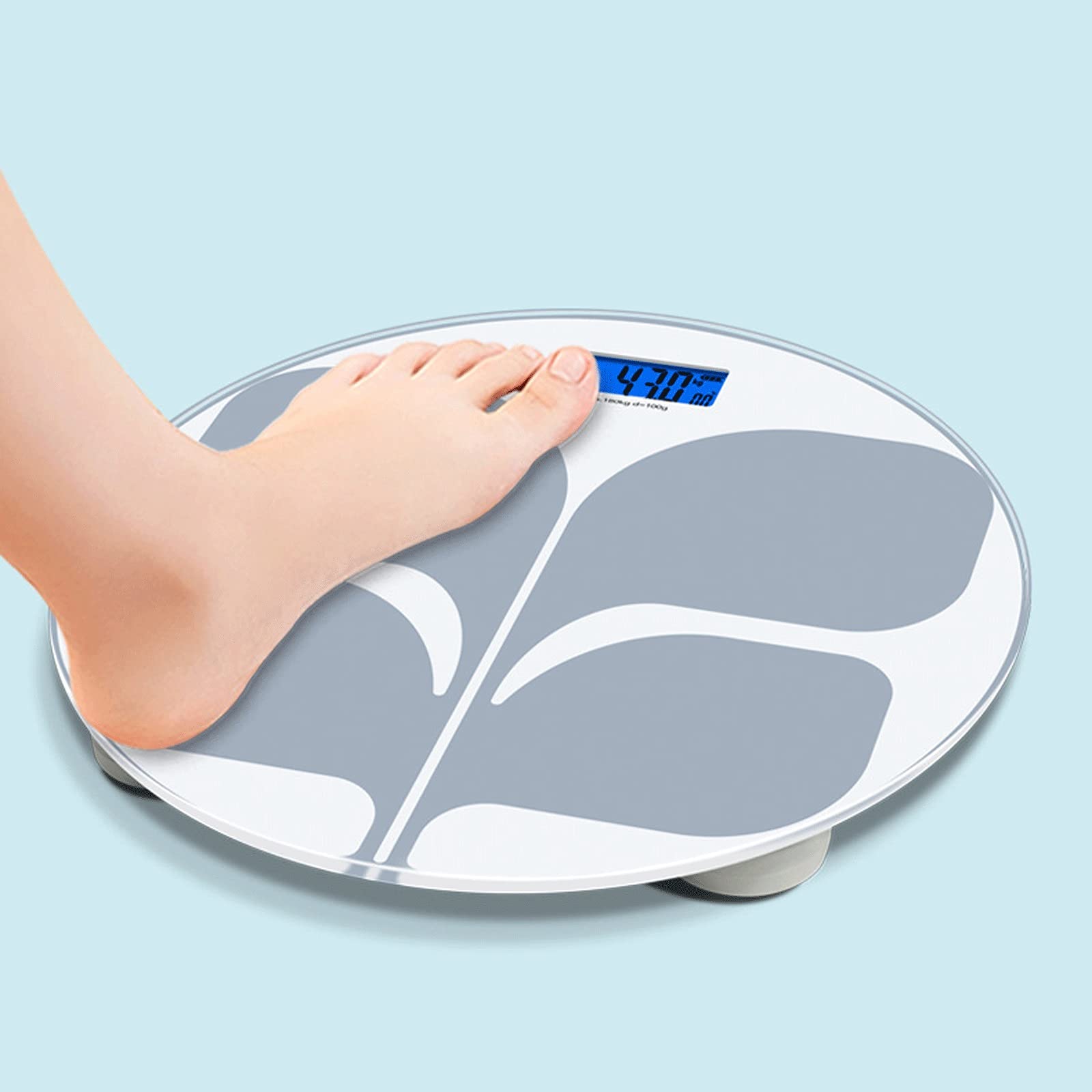 JINGYAN Básculas digitales La escala electrónica puede llevar 180 kg para el hogar adulto pérdida de peso pesaje medidor pesas escalas corporal
