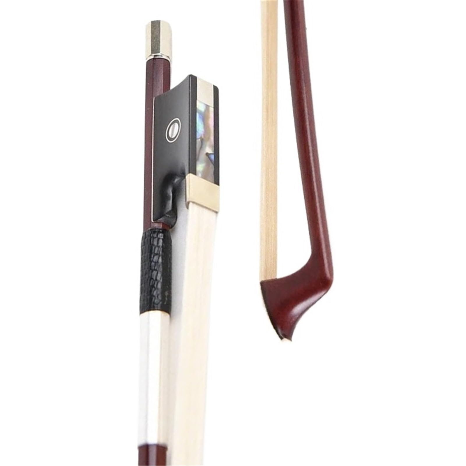 Massivholz Geigenbogen Violinbogen Aus Ausgewähltem Brasilianischem Holz 3/4 Größe(Style 2 1/2)