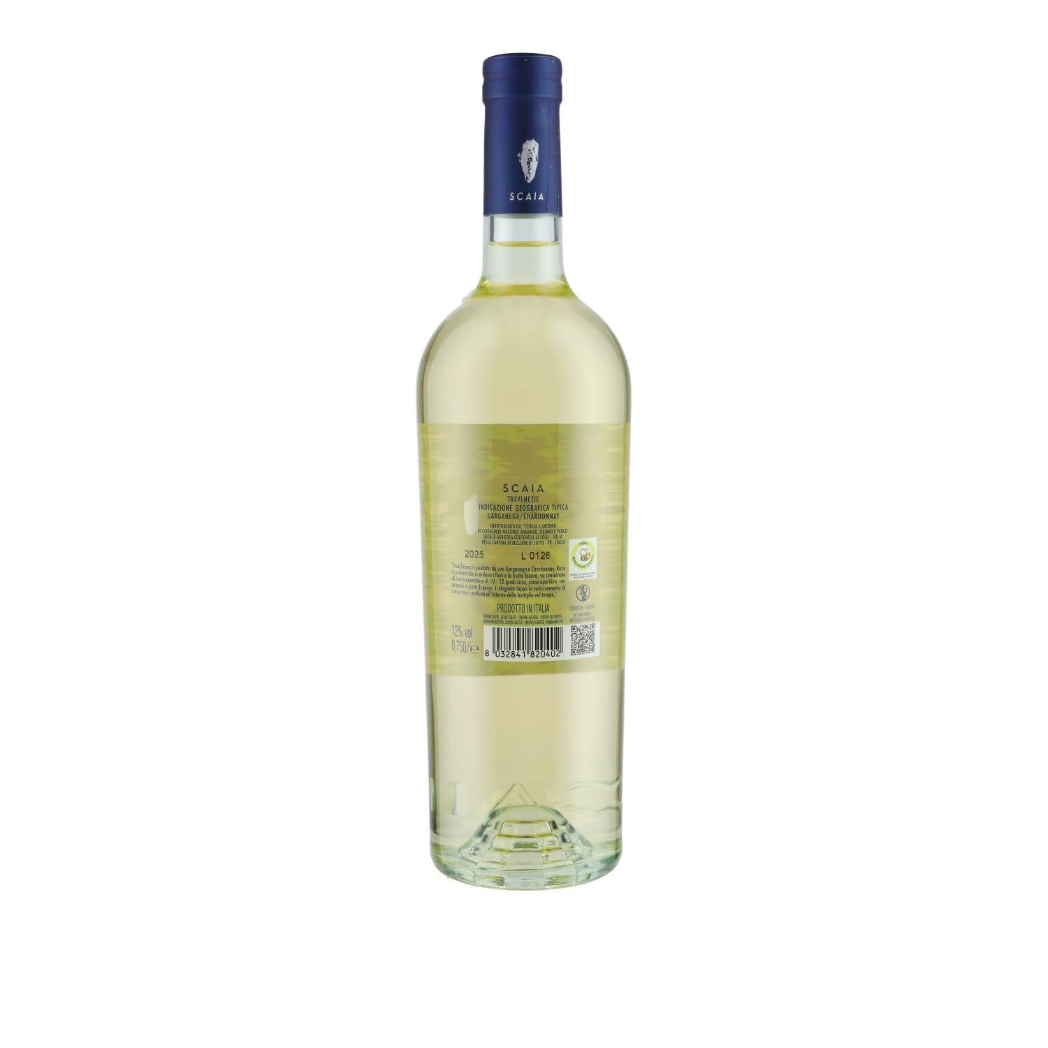 Scaia Bianca IGT 2025 – Weißwein aus Venetien – 6 x 0,75 l – Cuvée aus Garganega & Chardonnay – inklusive Vinizia Weinausgießer – Tenuta Sant’Antonio
