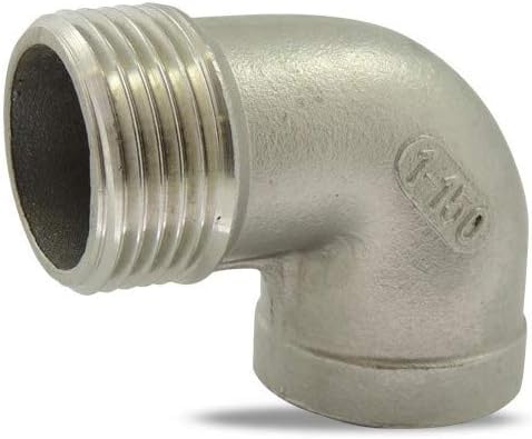 Ezfitt – 90 ° Elbow Male/Female 316 Stainless Steel