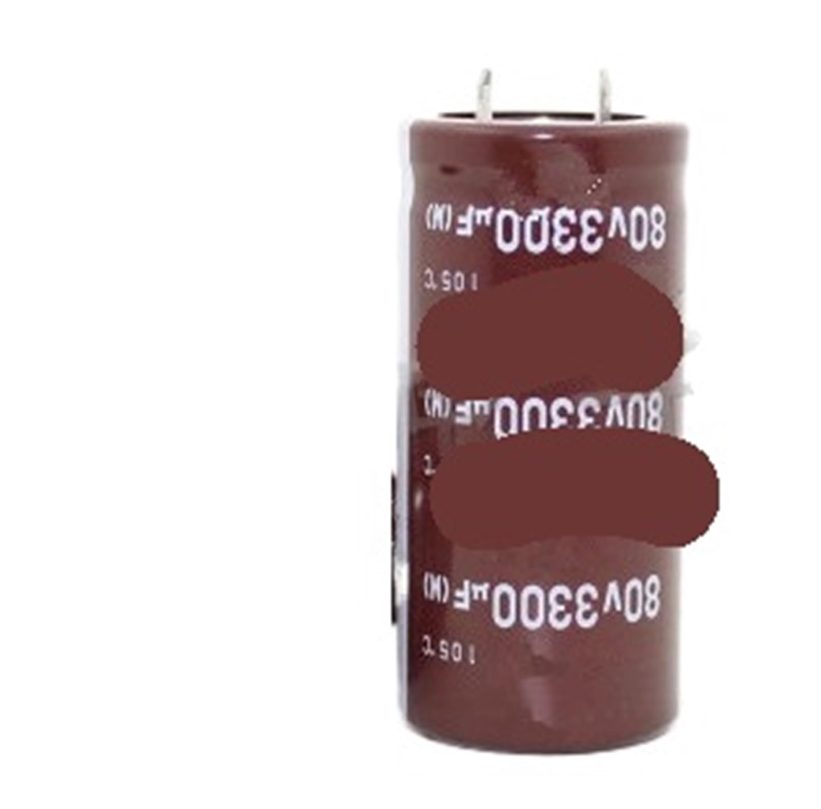 Condensador 3300uF 80V electrolítico cilíndrico de 25x50mm para placas electrónicas