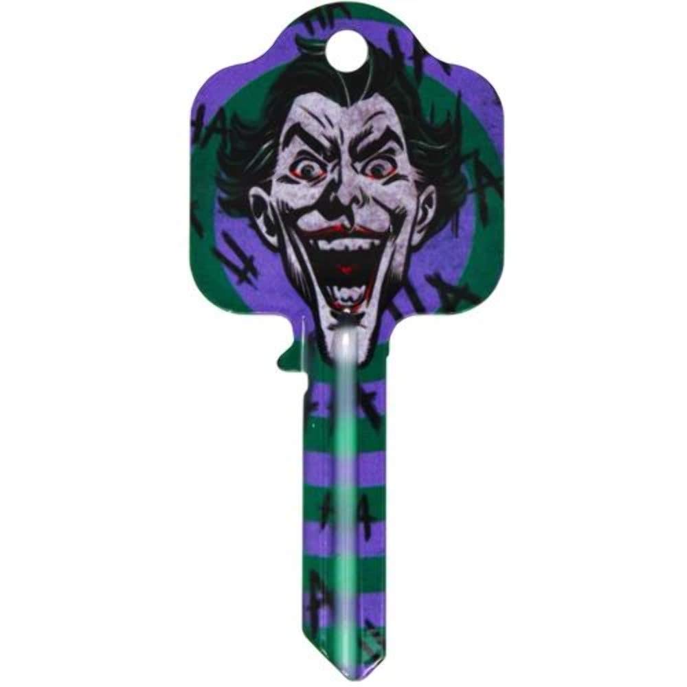 Dc Comics Purple/Green - The Joker Key Blank - Ul2 Fits 99% Of Doors