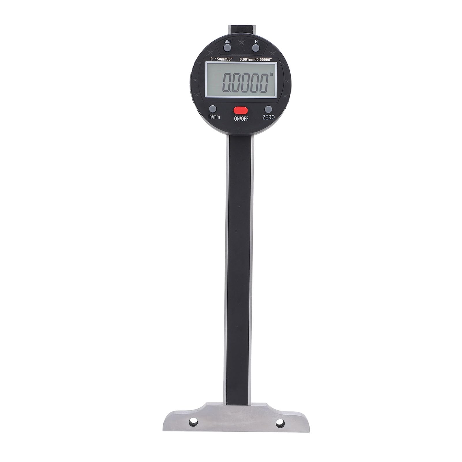 Digital Depth Gauge 0-150mm 0-6in Range High Precision Electronic Tool for Industrial Use