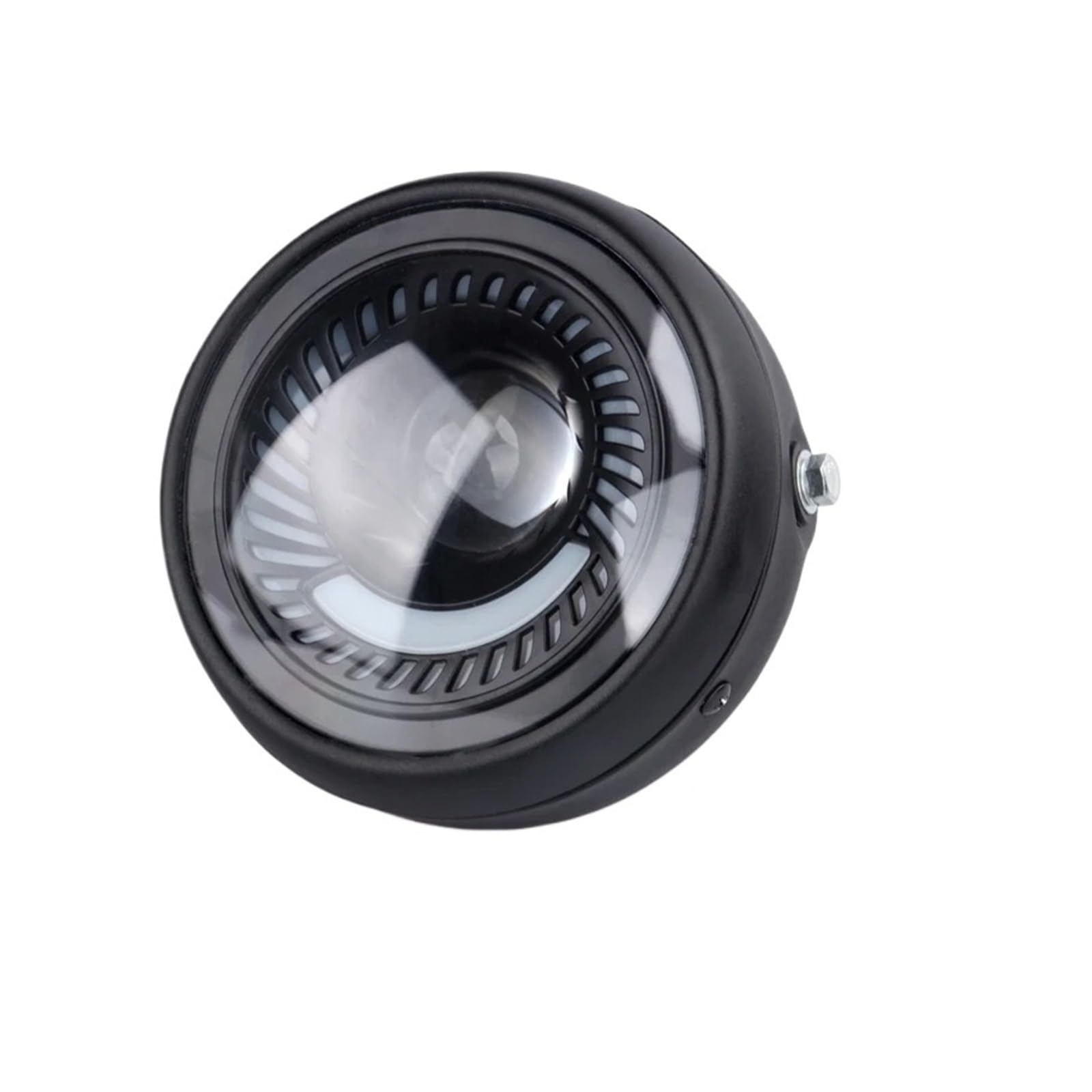 Faro Principale Per Moto Da 6,5 ​​pollici Retro Rotondo 12v 26w 6500k Con Kit Staffa Parti Modificate Fanale Anteriore Moto