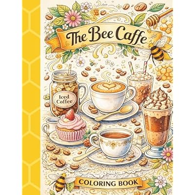 The Bee Caffe Coloring Book
