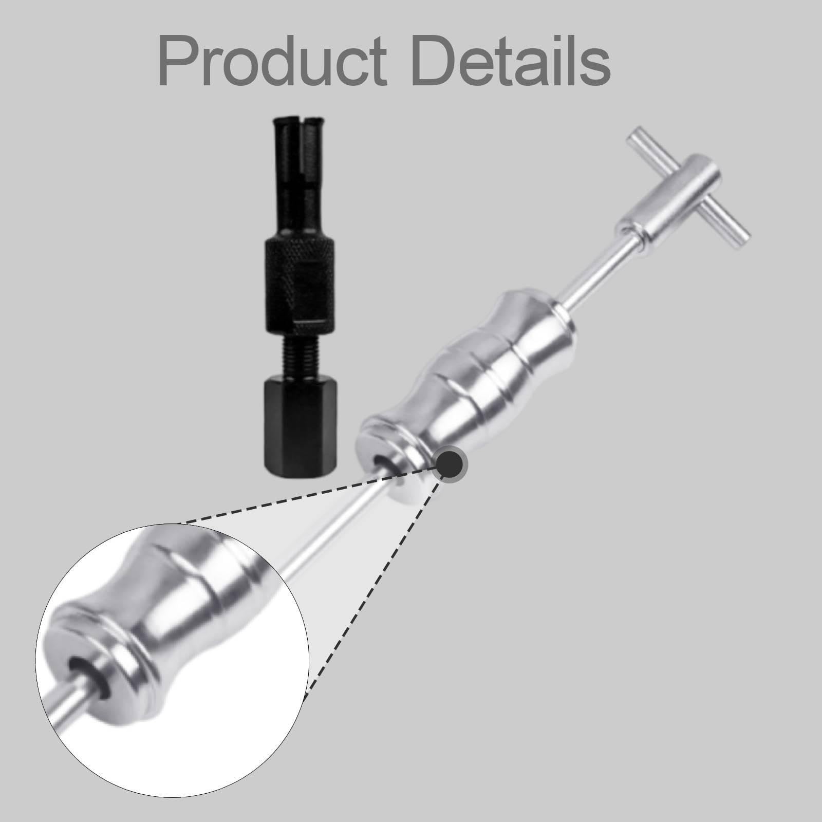 #N/a Kit extractor rodamientos orificio ciego, herramienta robusta para la extracción rodamientos insertables, de 15 Mm a 17 Mm