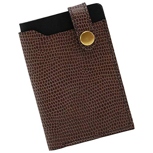 アジリティアッファ(AGILITY affa)『ソロ』リザードエンボス(全5色)【パスケース 定期入れ 定期券】/グレー