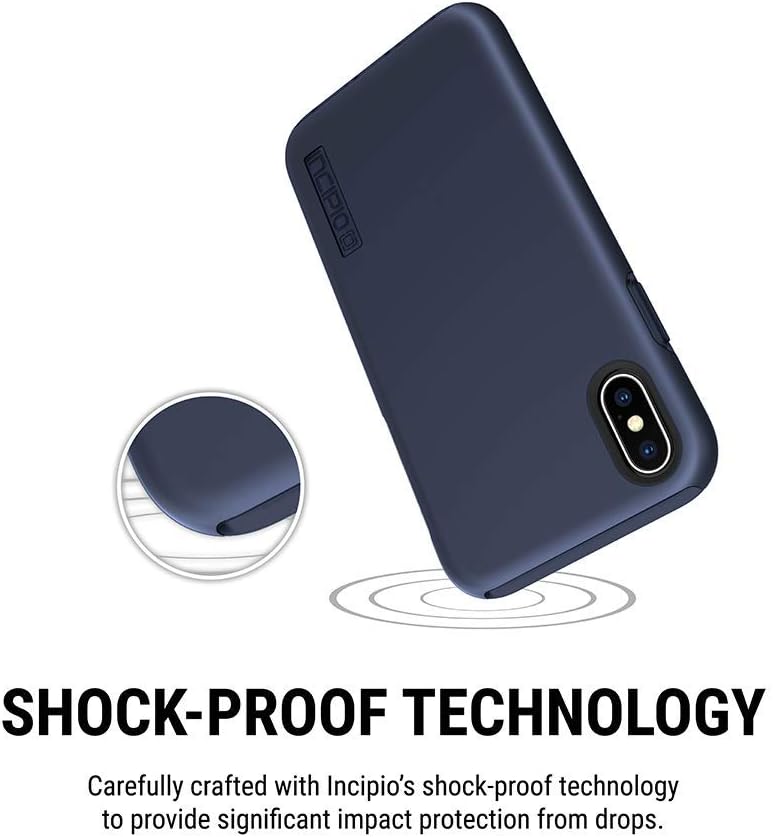 Incipio Apple iPhone Xs/X DualPro Case-Midnight Blue