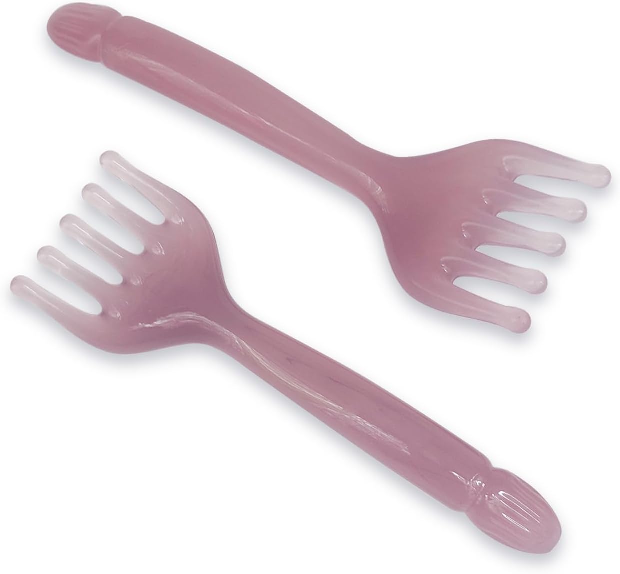 Scalp Massage Tool 2 Pcs, Resin Scalp Massager Hair Growth Comb for Head Relaxation & Stress Reduction, Head Massager Scalp Scratcher Pink