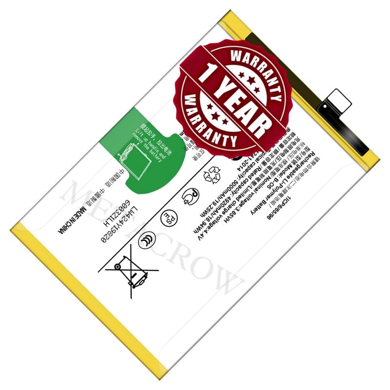 Image of Original B-O5 Battery Compatible for Vivo Y20 2021 (V2043, V2048) - (5000mAh) - 1 Year Warranty JK1