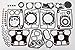James Gaskets Complete Gasket Kit with MLS Head Gaskets for Harley Davidson 199
