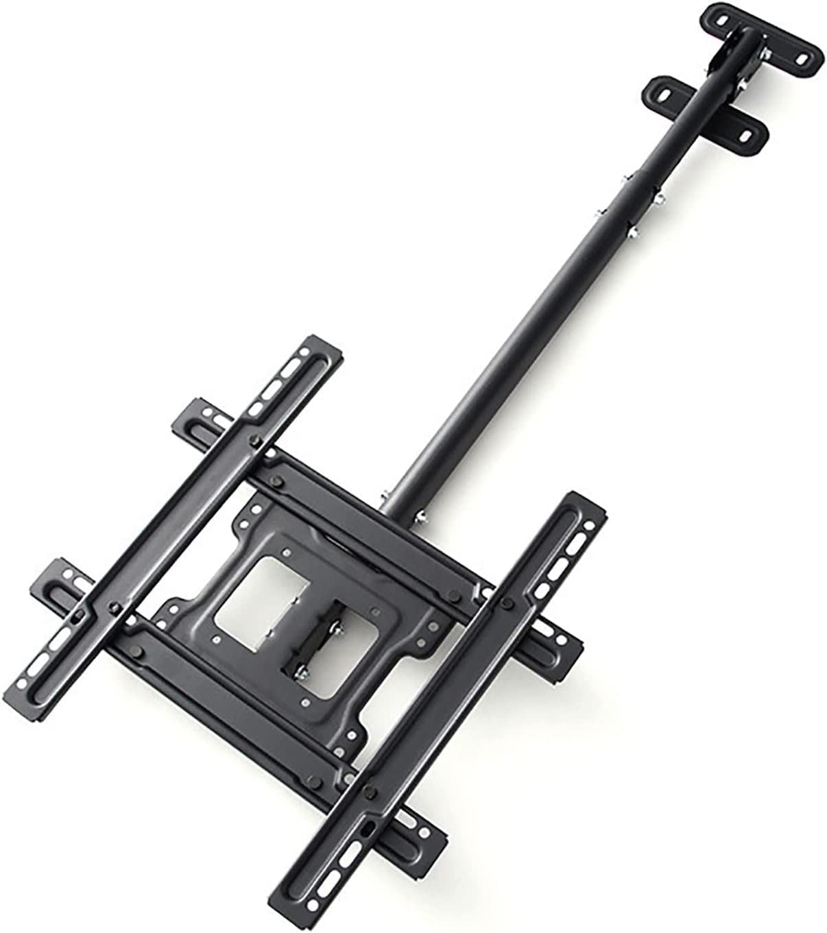 Supporto TV a soffitto Full Motion, staffa girevole regolabile in altezza per schermi LCD LED al plasma da 32 a 60 pollici