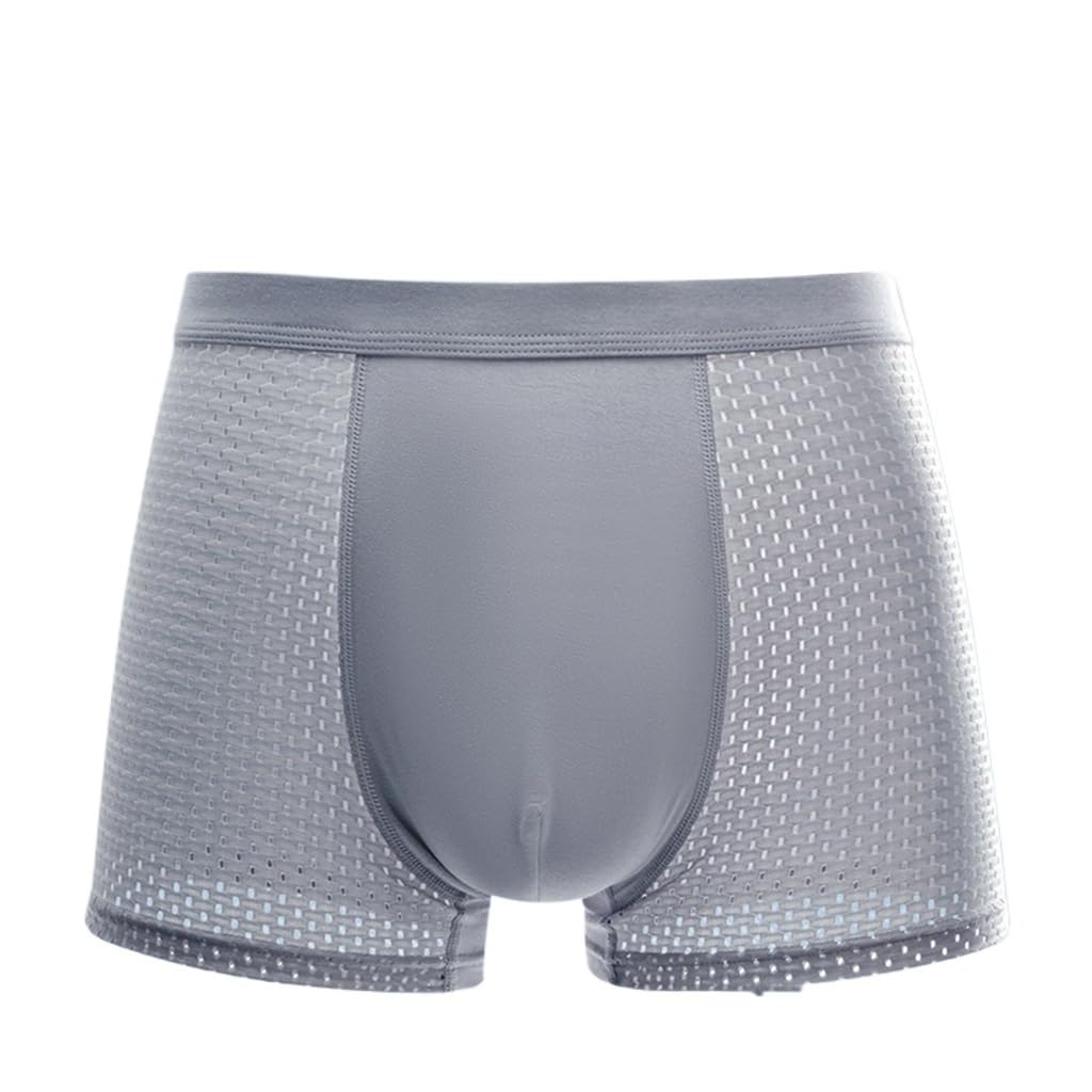 Sous-vêtements à angle plat en maille aérée pour homme