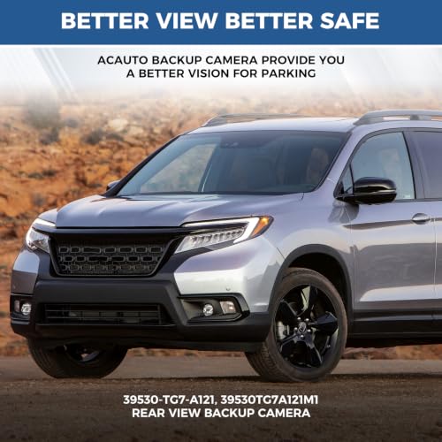 Image of Rear View Backup Reverse Camera Parking Fit for Honda Pilot 2019-2020 | Parking Back Up Assist Camera Replace#39530-TG7-A121,39530TG7A121M1
