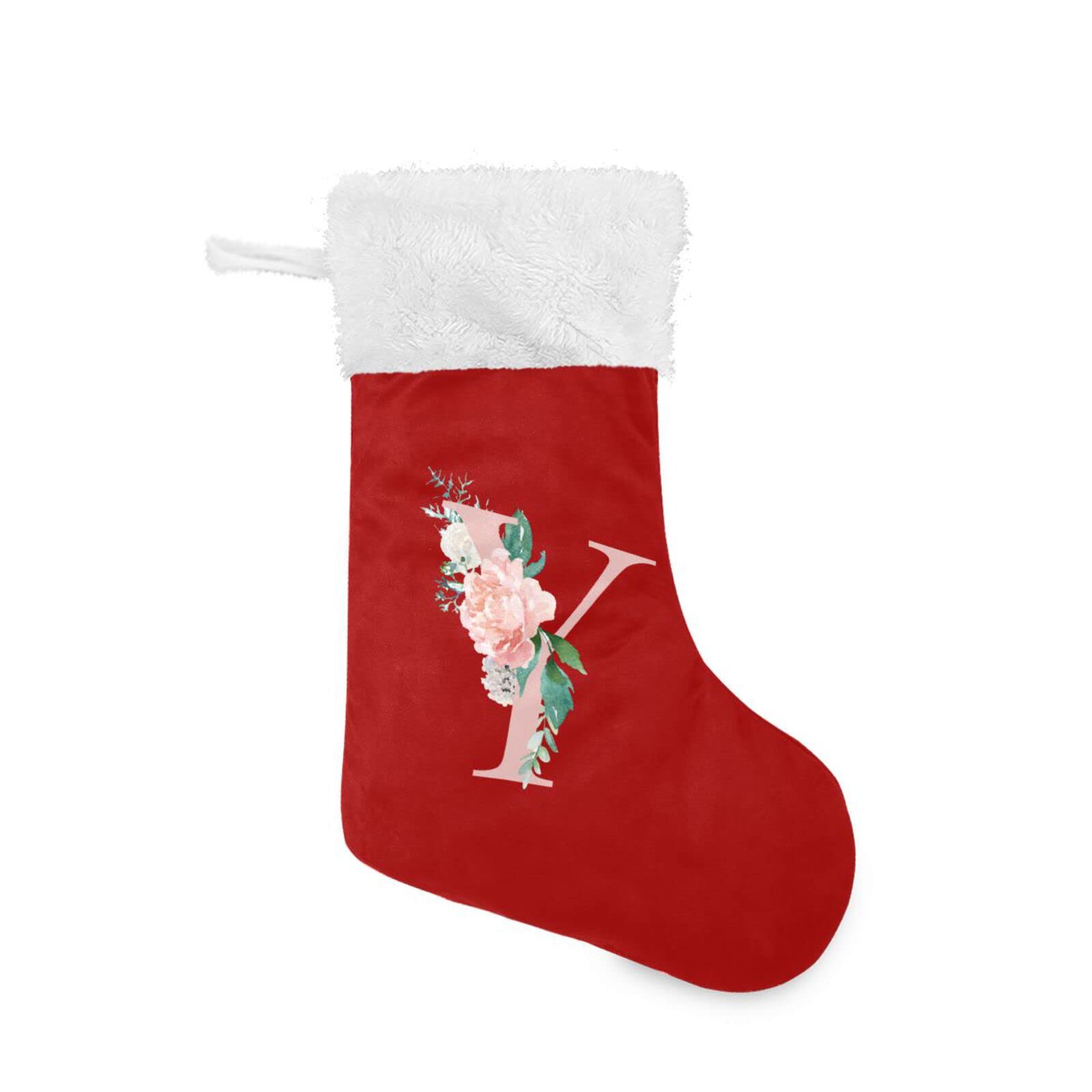 Amazon.com: Red Christmas Stockings Custom Y Christmas 