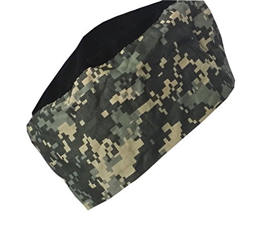 CHEFSKIN Chef Cook Surgeon Beanie Sombrero camuflaje Ultra Lite Cool