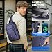 Imagen de hk Bolso Bandolera Hombre con Puerto de Carga USB para iPad 11
