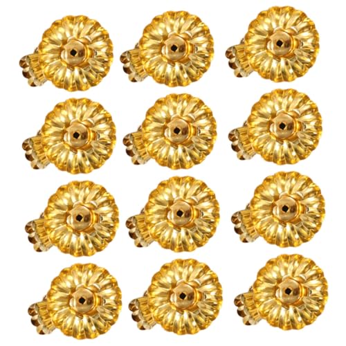 FIXOSHEE 15 Pezzi Clip Portacandele Natalizi in Metallo da Supporti per Candele da Tè per Decorazioni Albero Natale per Feste e Tavole Festose