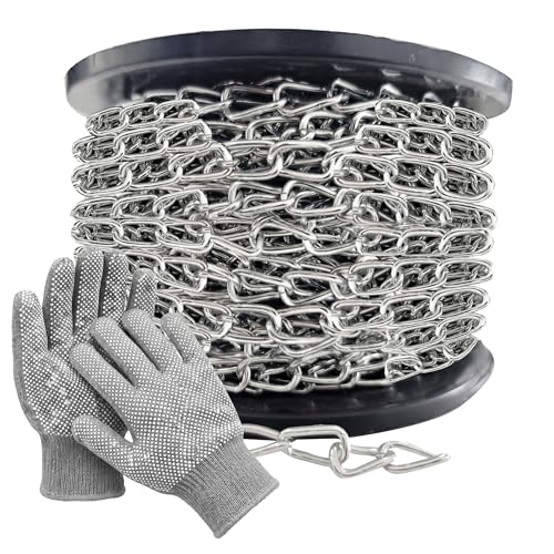 Chaîne de cric en acier robuste 2mm de 20 mètres pour suspension de lumières