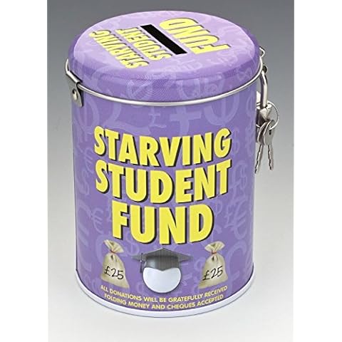 Boxer Gifts Starving Student Fund Tin Cover