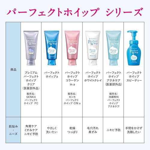 専科 SENKA パーフェクトホイップ a 洗顔フォーム 120g の商品画像 5
