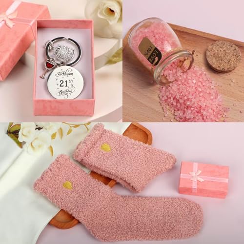 Geschenke für Frauen, Geburtstagsgeschenk für Frauen, Geschenk für Freundin, Schwester, Ehefrau, Mama, 21 30 40 50 Geburtstag Geschenkset, Weihnachten, Muttertag Geschenk (21. Geschenkset)