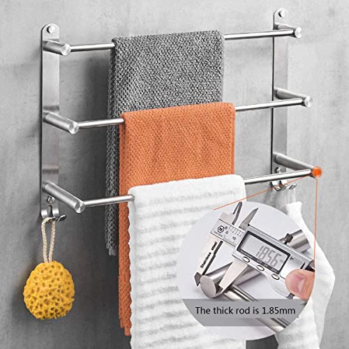 Porte-serviettes mural gain de place pour optimiser les petits espaces - 6