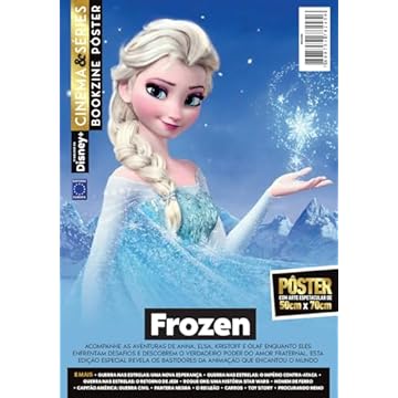 Capa do livro Frozen - Arte B - Superpôster Cinema e Séries