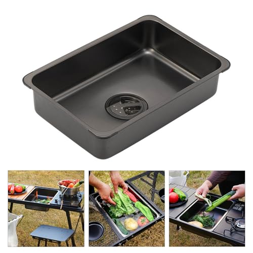 Lavabo de almacenamiento de agua y tanques para camping o picnic exterior 3