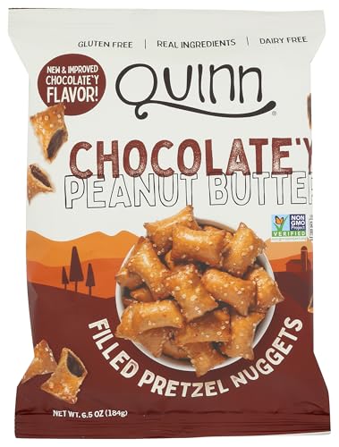 Quinn, Peanut Butter & Chocolate Filled Nuggets, 6.5 Ounce