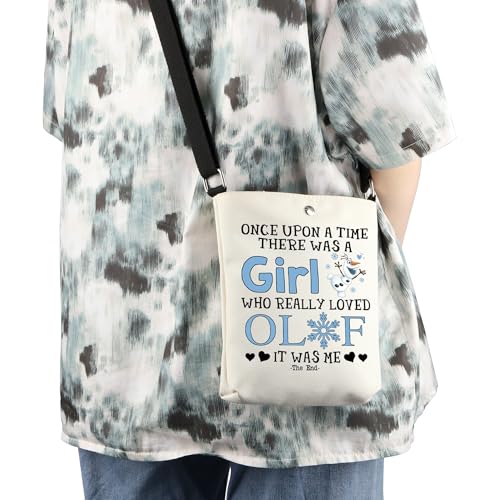 WCGXKO Snowman Crossbody Bag Snowman Lover Gift Snow Movie Inspired Merch3