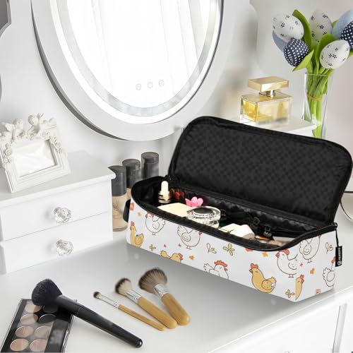 Organizador 2 en 1 para herramientas de cabello blanco miniatura 6