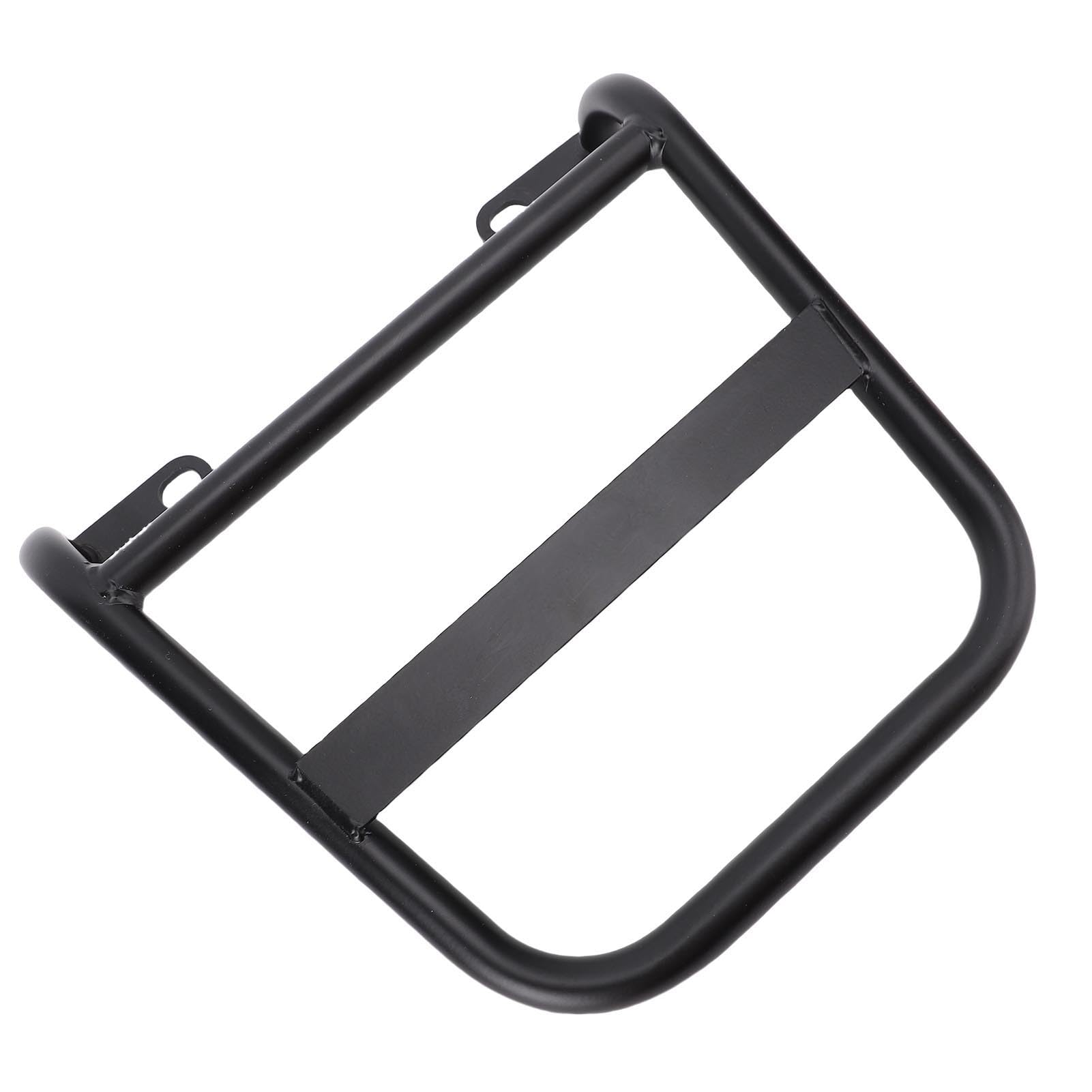 Supporto laterale per borsa laterale per moto, in ferro resistente, nero , staffa di stoccaggio per Grom 125 MSX 125, ricambio ideale