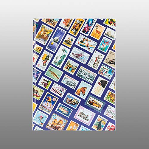 Album pour Timbres 16 Pages intérieur Blanc couv. Vert