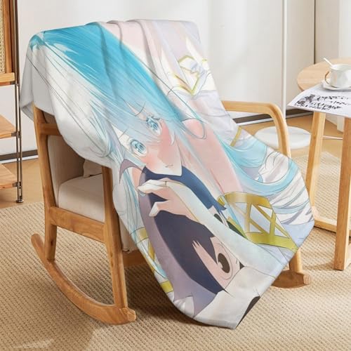 杖と剣のウィストリア シングルサイズ毛布 150×200cm フランネルブランケット 高精細プリント 軽量タイプ 抗菌防ダニ 静電気防止 洗濯可能 オールシーズン使用 柔らかさ 子供 大人兼用 [2]