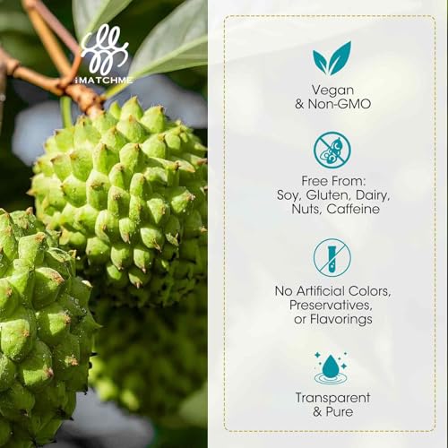 (2 Pack) Soursop Graviola Liquid Drop with Elderberry & Lion Mane Mushroom, Soursop Bitter Liquid for Immune, Gut, Antioxidants, Cell & Energy Support, Sugar-Free, 3X Power Herbal, Natural Flavor - Image 7