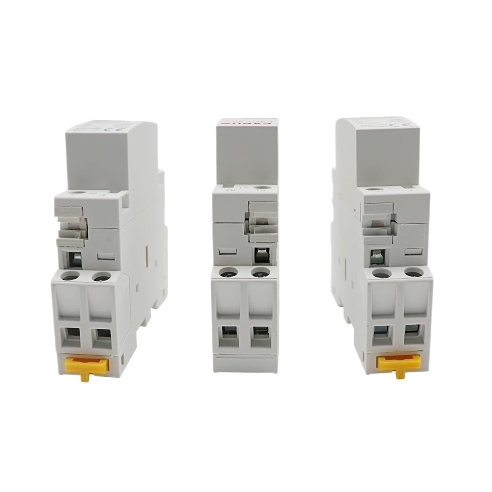 Contactor modular de CA 2P 16A 20A 25A 1NO 1NC 2NO 2NC AC 220V 230V 50/60Hz Montaje en riel DIN doméstico | 2P 20A 1NO 1NC