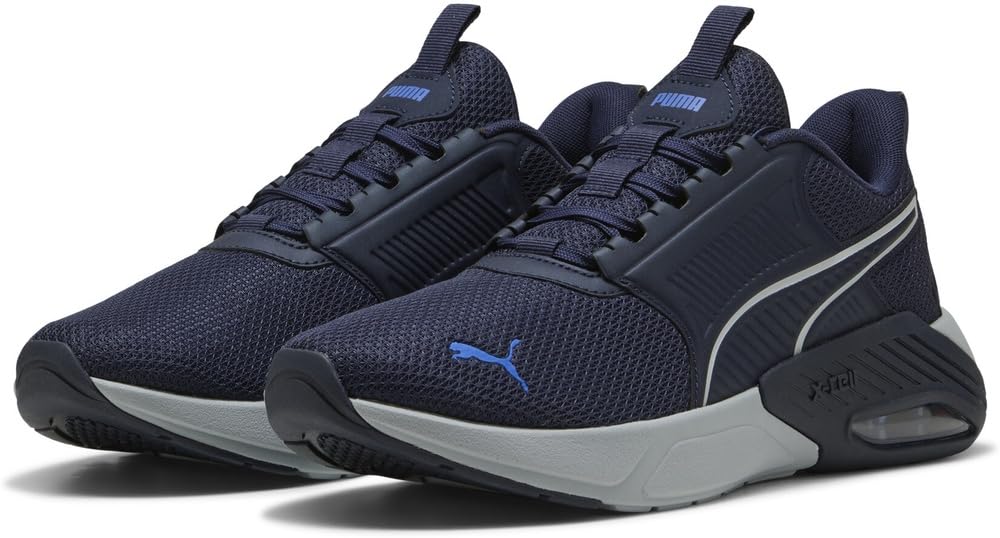 Puma X-Cell NOVA FS, Unisex Straßen-Laufschuh, Puma Navy-Vivid Blue,