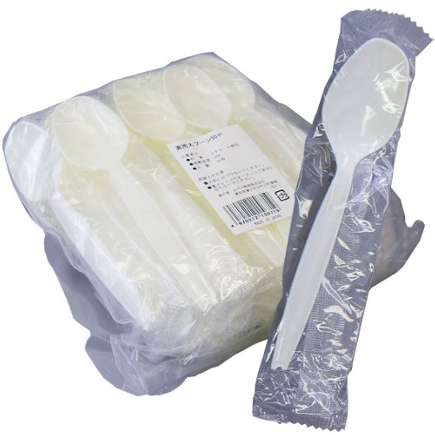 Amazon.co.jp: 使い捨て スプーン 袋入 50本 : ホーム＆キッチン