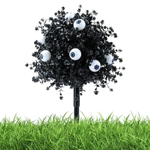 Eucalipto artificial exterior resistente al sol para ventanas sin riego 8