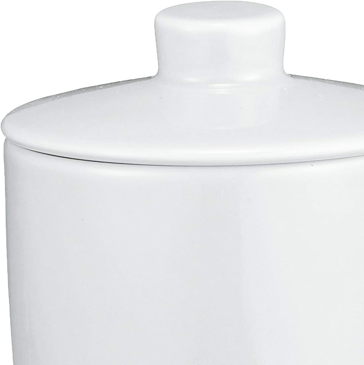 Saikai Pottery 18293 Hasami Ware Common Sugar Pot, White, Capacity: Approx. 3.4 fl oz (100 ml), Microwave and Dishwasher Safe