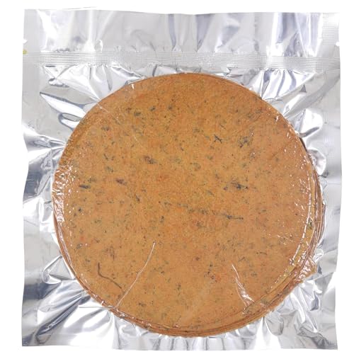 Image of RUSTIK PAUSHTIK Baked Khakhra Combo Pack - 200g Each | 2 Panipuri & 2 Methi Flavour | Roasted Gujarati Snack | High Fiber Diet | No Palm Oil | Ready to Eat Tea Time Snack | 800g