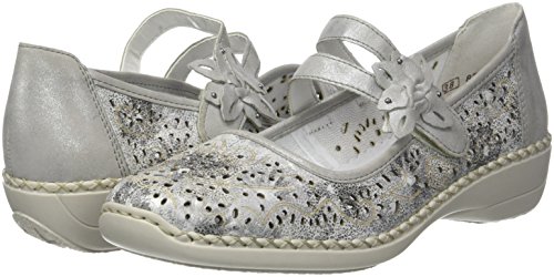Rieker 41372-80, Ballerine Punta Chiusa Donna