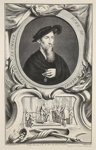 Affiches et gravures portrait d'Edward Seymour Jacobus Houbraken peinture moderne sa