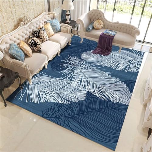 Tapis de salon résistant à l'usure et facile à nettoyer