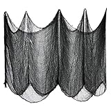 halloween stoffe shop 【Premium Qualität】: FHzytg Halloween Deko Stoff sind Hergestellt aus 100% hoher Qualität Polyester Baumwolle, stark und dauerhaft. lässt sich leicht verarbeiten, um ein individuelles Cape, ein Mumienkostüm, ein Spinnennetz, individuelle Vorhänge und mehr zu kreieren. Wiederverwendbar.