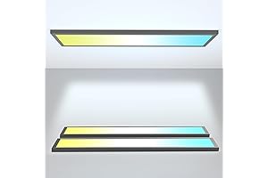 AIKVSXER 2-Pack 4FT LED Flat Panel Lights