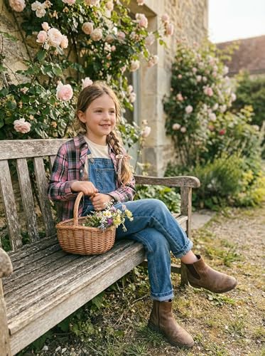 Image of SELINK Girls Long Sleeve Flannel Buffalo Plaid Button Down Shirt