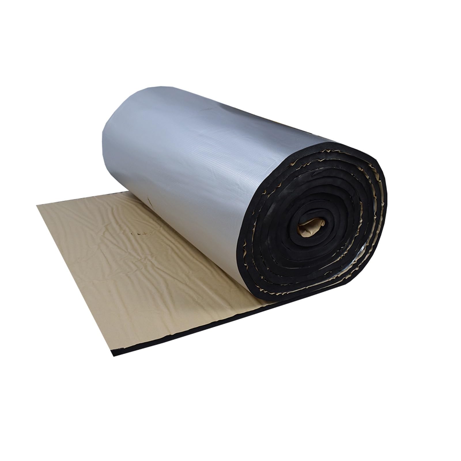 Thermal Insulation Cotton, Water Pipe Antifreeze Insulation Board, Flame Retardant Sponge Wall Sound Insulation, 5/10/15/20/25/30mm Thick with Adhesive Backing ( Size : 1m x 1m TK 5mm )