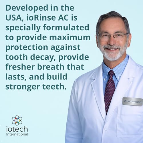 Image of ioRinse AC Anticavity Mouthwash with Fluoride & Molecular Iodine,16.9 fl oz